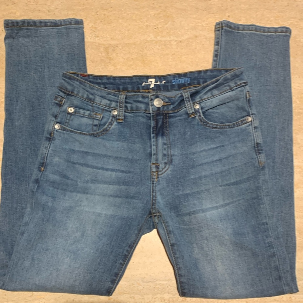 For all mankind 7 jeans Slimmy style size 12